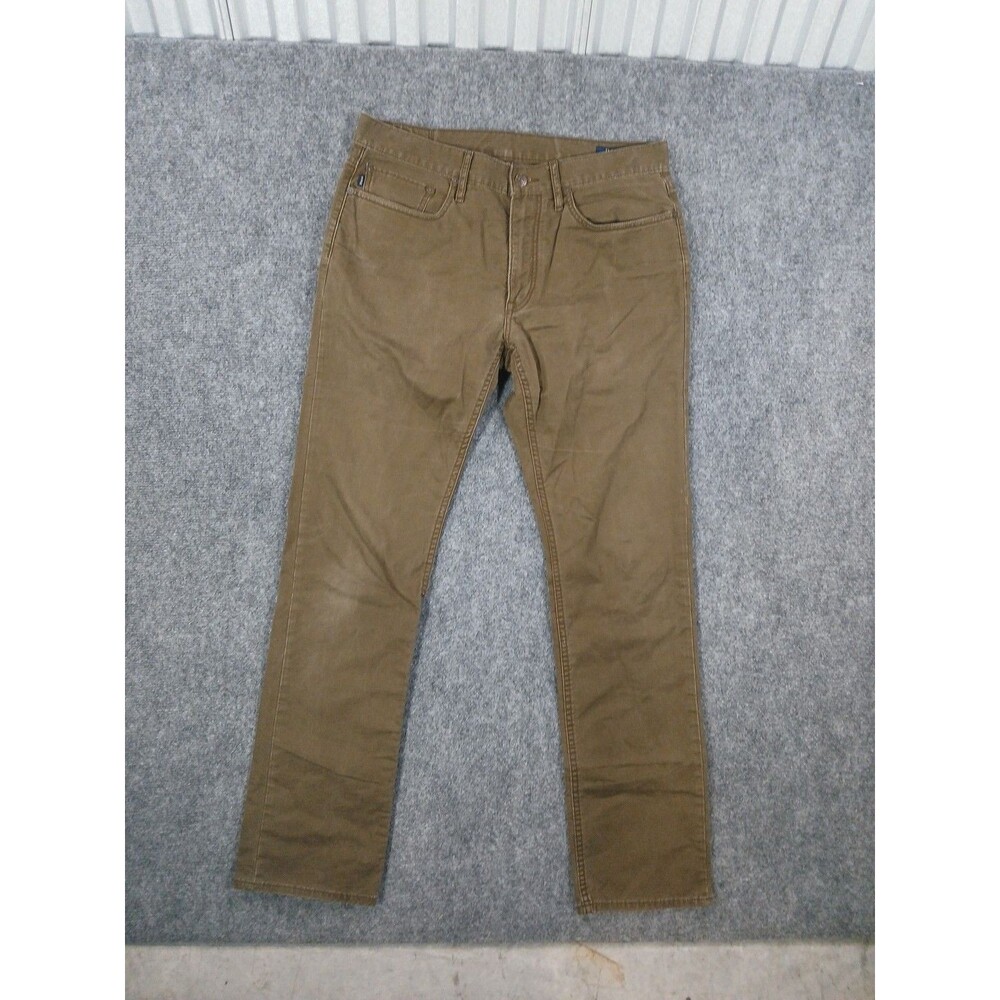Polo Ralph Lauren Mens Slim fit Chinos Pants 32/32 Beige Solid